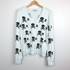 Wild fox skull sweater